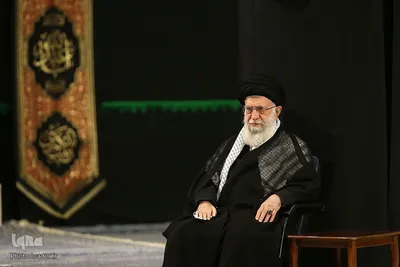 مراسم عزاداری شام غریبان در حسینیه امام خمینی (ره)