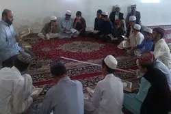 برگزاری دوره آموزشی قرائت قرآن ویژه اتباع افغانی در ساوه
