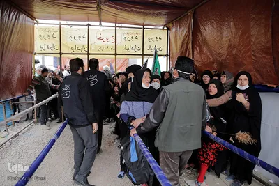 بازديد اصحاب رسانه از فعاليت‌هاي موكب احمدبن موسي(ع) در كربلا

