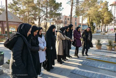 تجدید میثاق جهادگران اصفهانی با شهدا