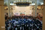 مراسم بزرگداشت آیت‌الله ربانی شیرازی در حرم مطهر