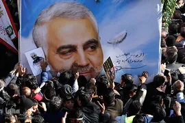 تشییع پیکر مطهر شهید سپهبد سلیمانی در کرمان