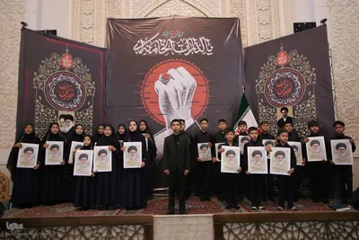 مهاجرین افغانستانی مقیم استان فارس در سوگ رهبر شهید امت