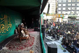 تجمع عزاداران فاطمی در میدان فاطمی