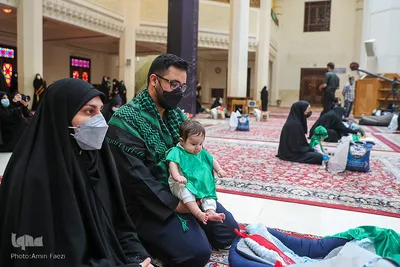 همایش شیرخوارگان حسینی در حرم مطهر شاهچراغ(ع)‎‎