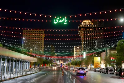 جشن شب نیمه شعبان در مشهد
