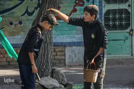عاشقان حسینی در گل گیران بیجار