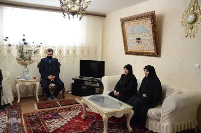 دیدار جهادگران دانشگاهی آذربایجان شرقی با خانواده شهید مدافع حرم «صمد فاتح نژاد‎‎»