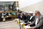 جلسه قرائت قرآن منزل استاد محمدرضا مجاهد در یزد