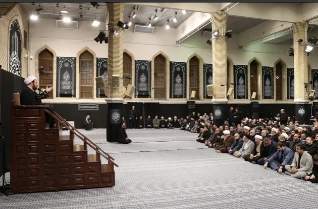 دومین شب مراسم عزاداری حضرت زهرا (س) در حسینیه امام خمینی(ره) برگزار شد