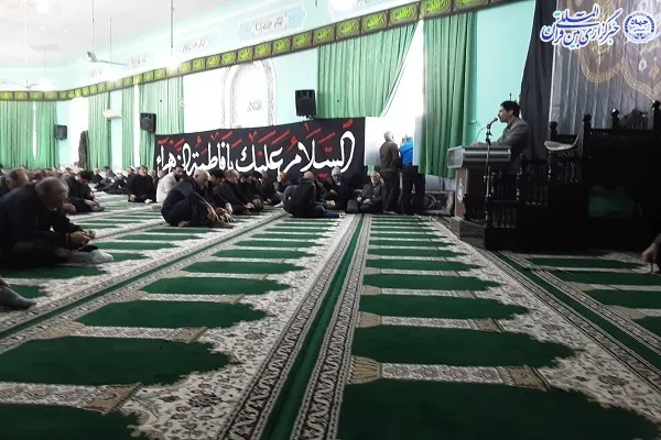 آئین شهادت حضرت فاطمه زهرا(س) در امام زاده ابراهیم(ع) بابلسر