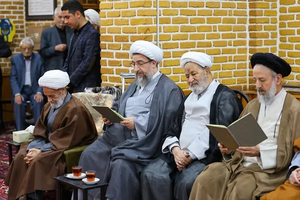 مراسم ترحیم همسر آیت‌الله العظمی سیستانی