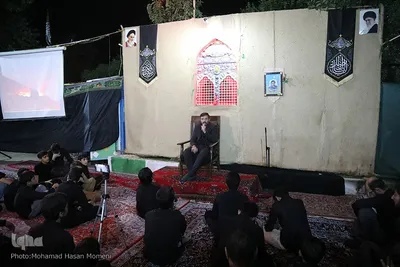 مراسم عزاداری شام غریبان در همدان‎