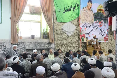 چهلم اولین شهید مدافع حرم استان خراسان جنوبی