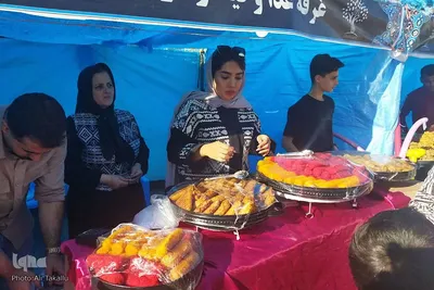 دومین جشنواره گردو و بادام علی آباد دمق شهرستان ملایر‎