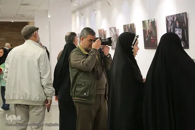 آیین گشایش نمایشگاه عکس «تشییع مادرانه»
