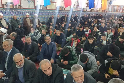 مراسم گرامیداشت چهارمین سالگرد شهادت سردار حاج قاسم سلیمانی در اهر