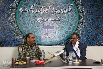 بازدید ارشد نظامی ارتش در استان مرکزی از خبرگزاری ایکنا