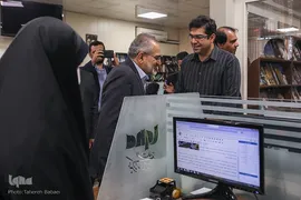 بازدید معاون امور مجلس رئیس‌جمهور از تحریریه ایکنا