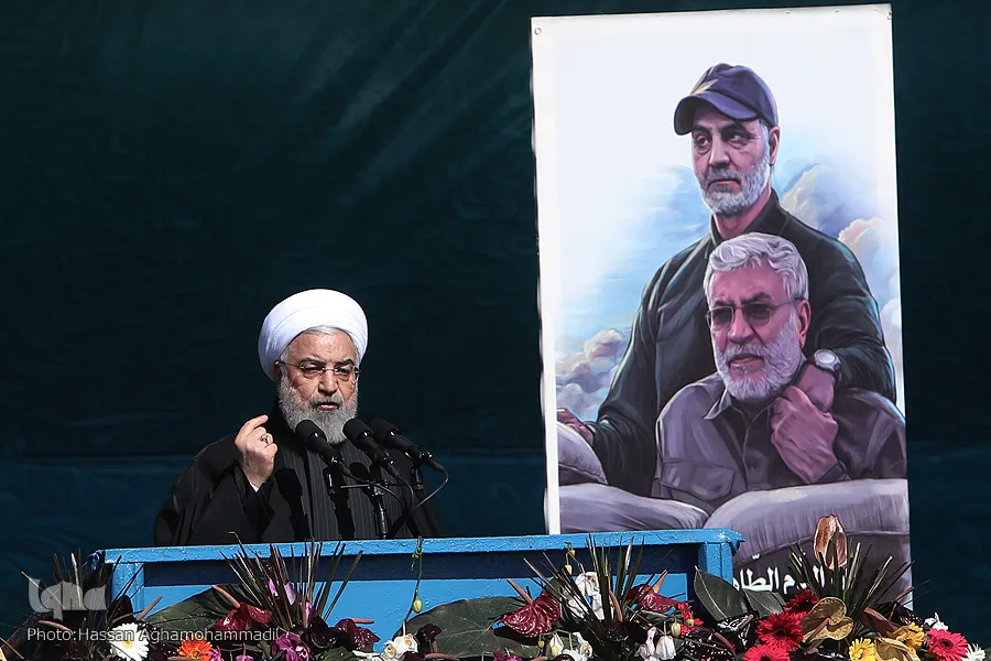 Ruhani: Ayn el-Esad üssünü halkımızın isteği üzerine vurduk