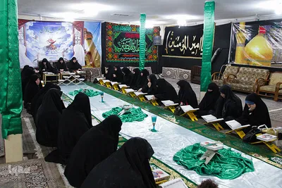 محفل انس با قرآن در حسینیه چهاده معصوم-مشهد