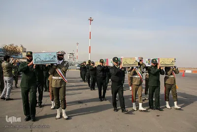 استقبال از پیکر 12 شهید دوران دفاع مقدس در مشهد
