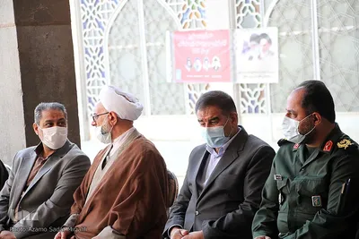 مجلس بزرگداشت شهدای دهم فروردین در مسجد حظیره یزد