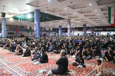 آیین دوازدهمین سال مراسم عزاداری هفتم شهادت امام حسین(ع)
