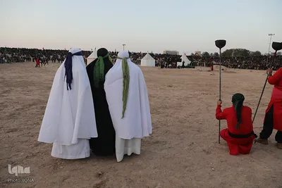 مراسم تعزیه در نوش‌آباد