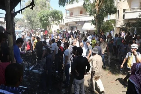 Azez'de cami ve yetimhane önünde ikinci bombalı saldırı: 5 yaralı