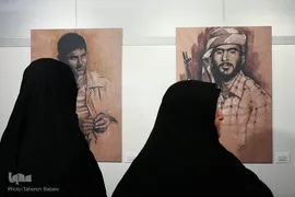 آئین افتتاحیه نمایشگاه«آیینه‌های بی‌زنگار»
