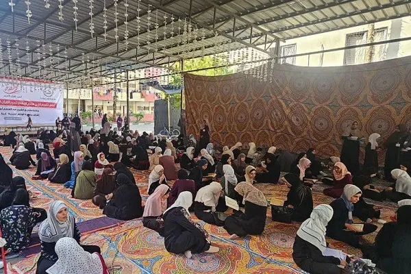 مجالس سرد القرآن .. حضور بهي يتحدى الحرب والدمار في غزة