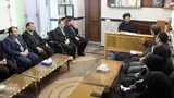 دیدار جهادگران جهاددانشگاهی اردبیل با امام‌جمعه اردبیل