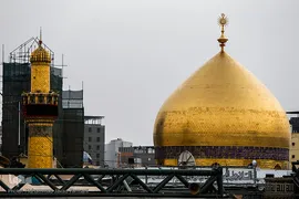 حرم حضرت علی(ع) میعادگاه راهپیمایان اربعین حسینی