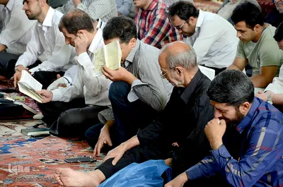 مراسم پرفیض دعای ندبه در مهدیه تبریز