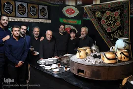 مراسم عزاداری تاسوعای حسینی در بازار تهران