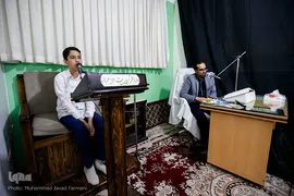 افتتاح جلسه قرآن دارالقرآن بیت الزهرا