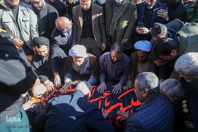 وداع با شهید کوروش بازیار‎