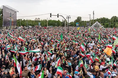 اجرای سرود «سلام فرمانده» در کرج