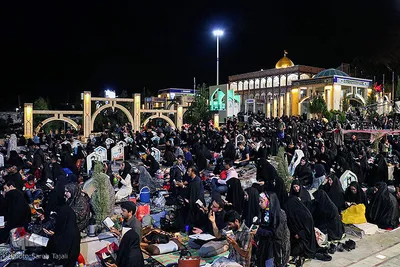 شب بیست و سوم ماه مبارک رمضان-گلزار شهدای کرمان‎‎
