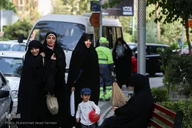 تجمع اعتراض آمیز دانشجویان به کشتار مسلمانان میانمار