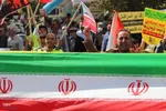 راهپیمایی ضد صهیونیستی در حمایت از مردم مظلوم فلسطین در ملایر