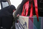 مراسم استقبال از ۱۲ شهید گمنام دوران دفاع مقدس در شیراز