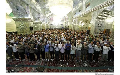نماز عید قربان در آستان شاهچراغ(ع) / شیراز‎(سال۹۳)