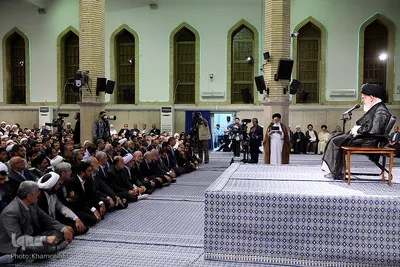 دیدار کارگزاران حج با رهبر معظم انقلاب اسلامی
