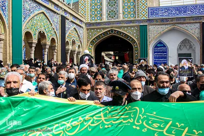 مراسم تشییع و تدفین یار امین و شجاع انقلاب اسلامی، آیت الله محمدی ری شهری