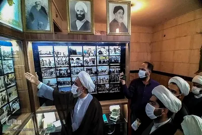 مراسم رونمایی از یادمان مجاهدت های علمی و عملی مرحوم آیت الله حدائق «شیخ العلما»