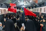 عکس | عزاداری کودکان برای امام حسین(ع) در هیئت زیر گنبد طلا