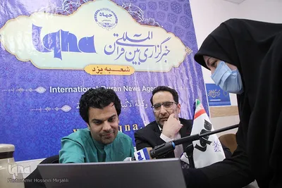 بازدید علی صالحی مدیرکل روابط عمومی استانداری از ایکنا استان یزد‎‎