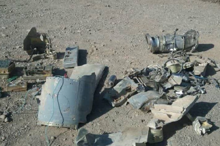 انهدام یک پرتابه دشمن آمریکایی در آسمان اقلید